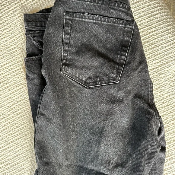 Abercrombie & Fitch Dark Gray Ultra High Rise Jeans - Picture 4 of 4